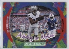 2024 Panini Rookies & Stars Artistry in Motion Longevity Davante Adams 1hs6