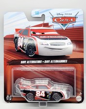 2025 Disney Pixar Cars Dave Alternators 84 Toy Race Car New Mattel