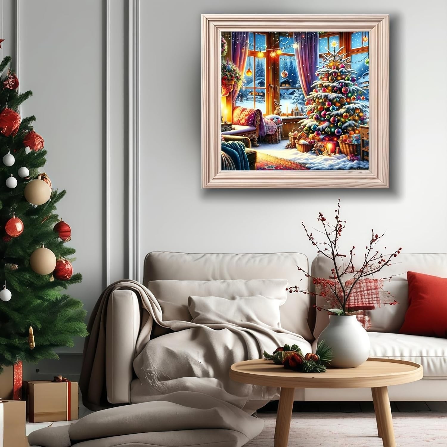 5D Diamond Painting Kits for Adults, Christmas Diamond Art Kits for Adults Begin