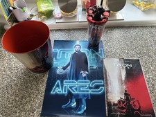 Tron Ares Popcorn Bucket And Drinks Cup Bundle