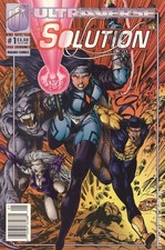 Solution 1N Robertson Newsstand Variant VG 1993 Stock Image Low Grade