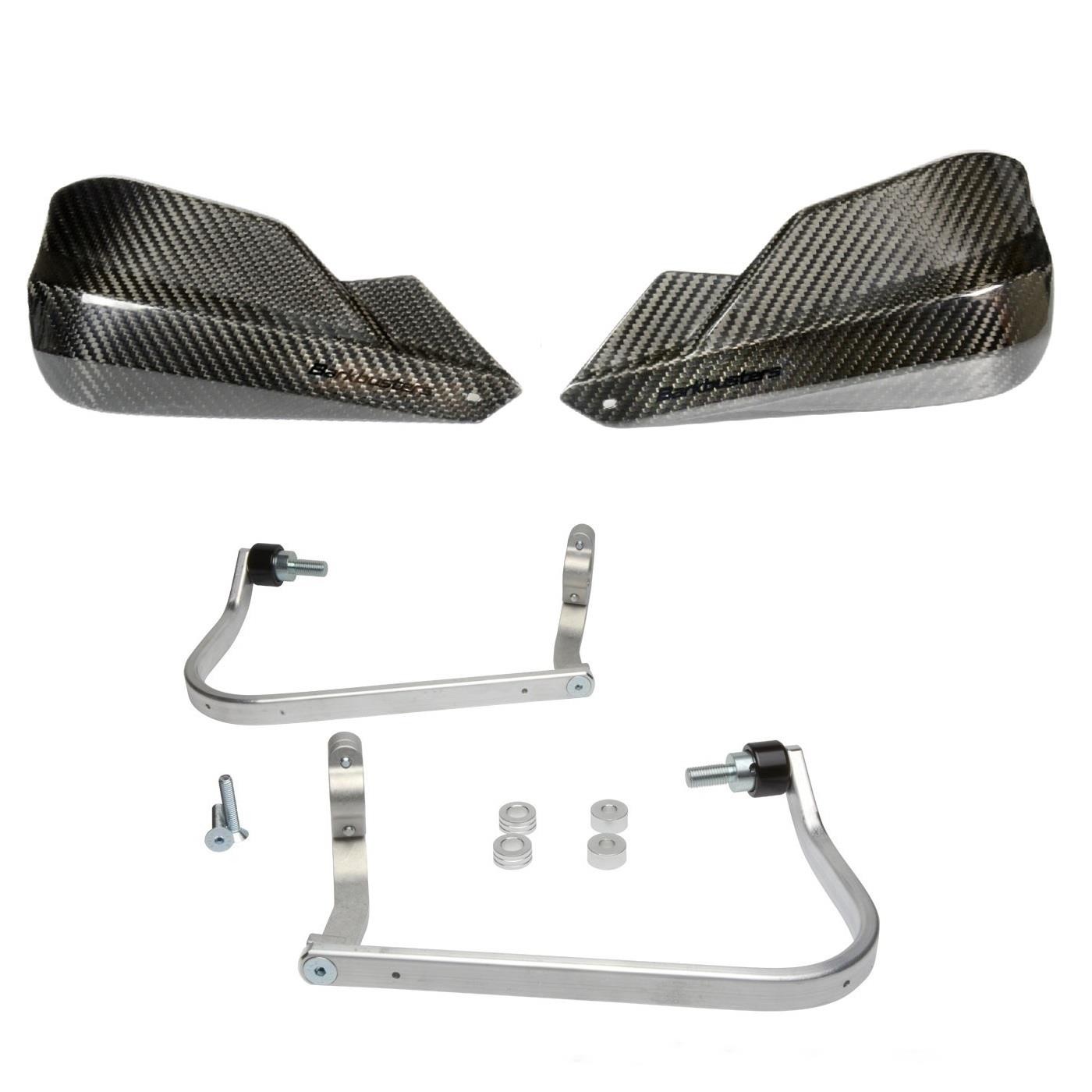 Barkbuster Carbon Fibre Handguard Two Point Mount BMW F800 GS 2008 - 2012
