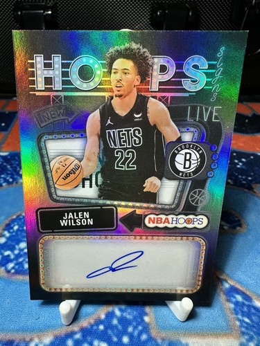 Jalen Wilson – 2025-26 Topps Hoops Basketball · Hoops Signs #HS-JAW Jalen Wilson