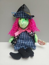 Ty Beanie Baby - SCARY the Witch 7 Inch NEW MWMTs Plush Stuffed Animal Toy L 