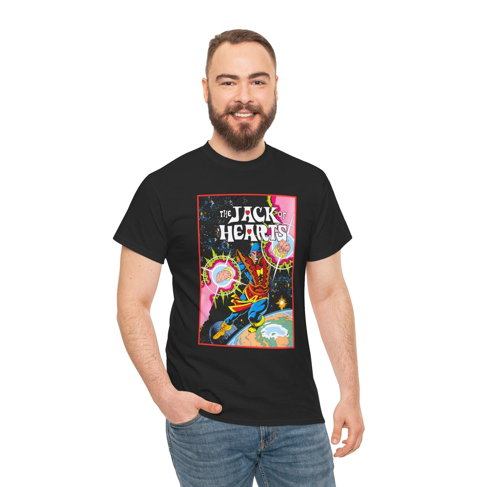 Jack of Hearts T-Shirt - Marvel Comics - Avengers - She-Hulk Beau - Zero Fluid