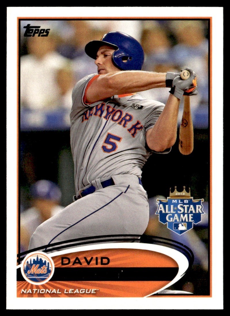 2012 Topps Update David Wright New York Mets #US280