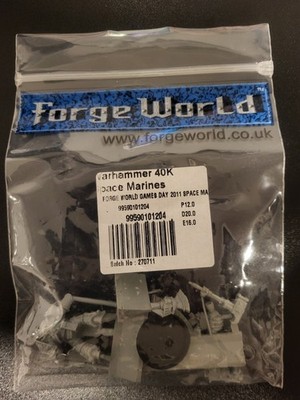Forgeworld Gamesday 2011 Space Marine Sonderfigur Warhammer 40k Horus Heresy