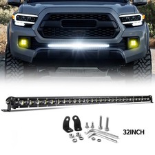 7 14 20 26 32 38 44 50 Slim Led Light Bar Spot Flood Beam Off Road Utv Lights