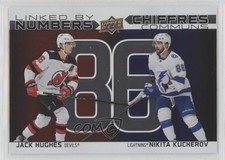 2023 Tim Hortons Greatest Duos Linked By Numbers Jack Hughes Nikita Kucherov w7v