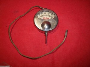 Vintage 1920s Sterling DC Volts Watch Case Meter 0-50 VDC Steampunk Gauge