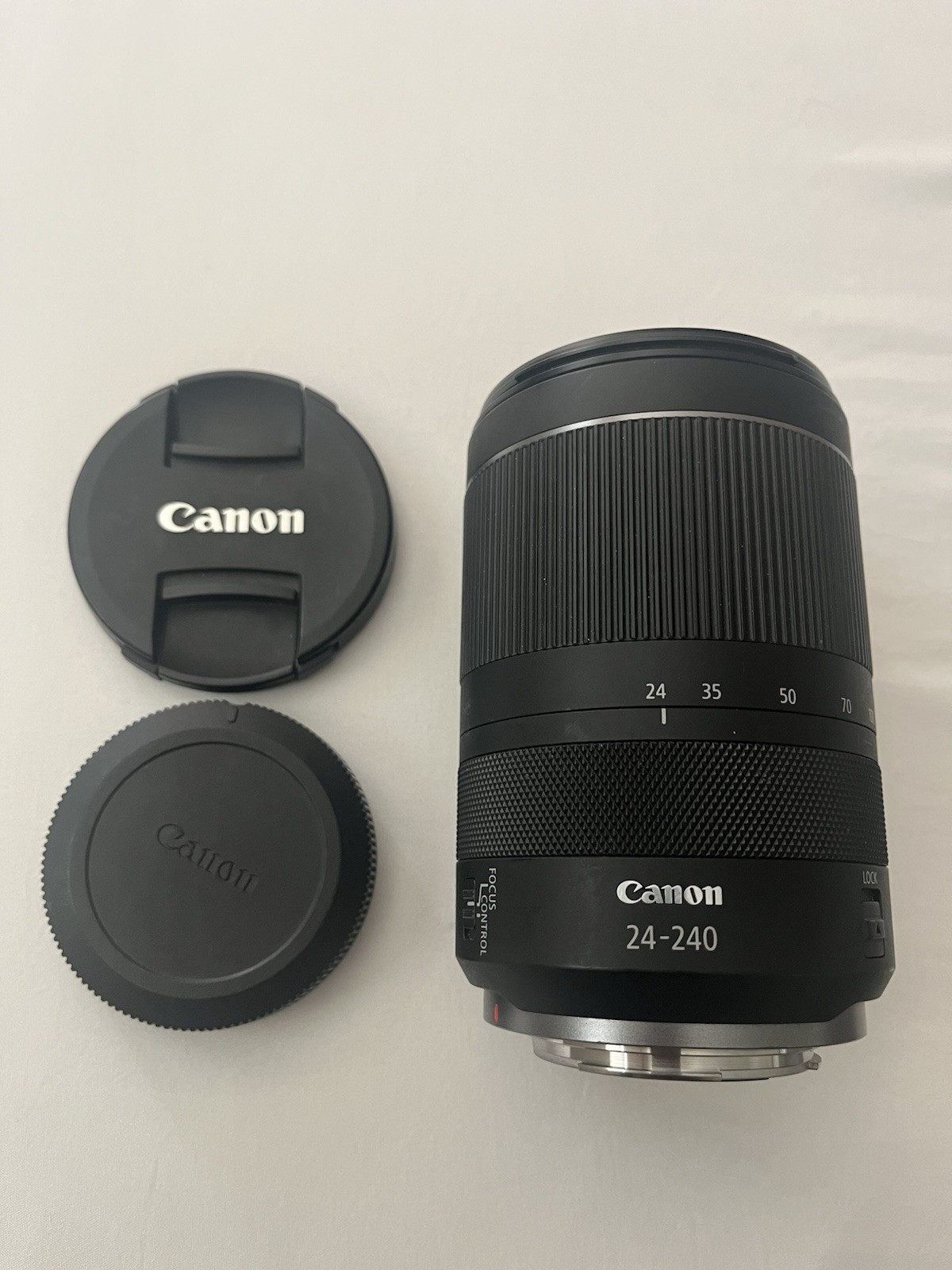 Canon RF 24-240mm f/4-6.3 IS USM Lens - Tested & Fully Functional W/caps