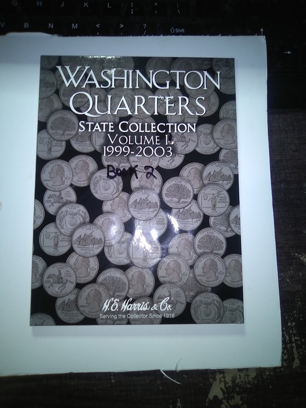 Washington Quarters, Coin Holder, 1999-2003, Book 2 ( No Coins)