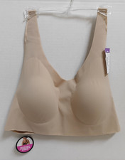 NWT Bali Comfort Revolution Easylite Wireless Bra DF3496 Size 2XL - Nude