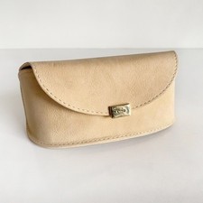 Chloe Light Tan Suede Soft-Shell Sunglasses/Glasses Case