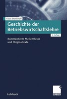Geschichte Der Betriebswirtschaftslehre | Klaus Brockhoff | Taschenbuch | Xii