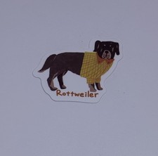Rottweiler Dog Sticker Cute Doggie Animal Art Decal Vinyl Novelty Souvenir Tc9