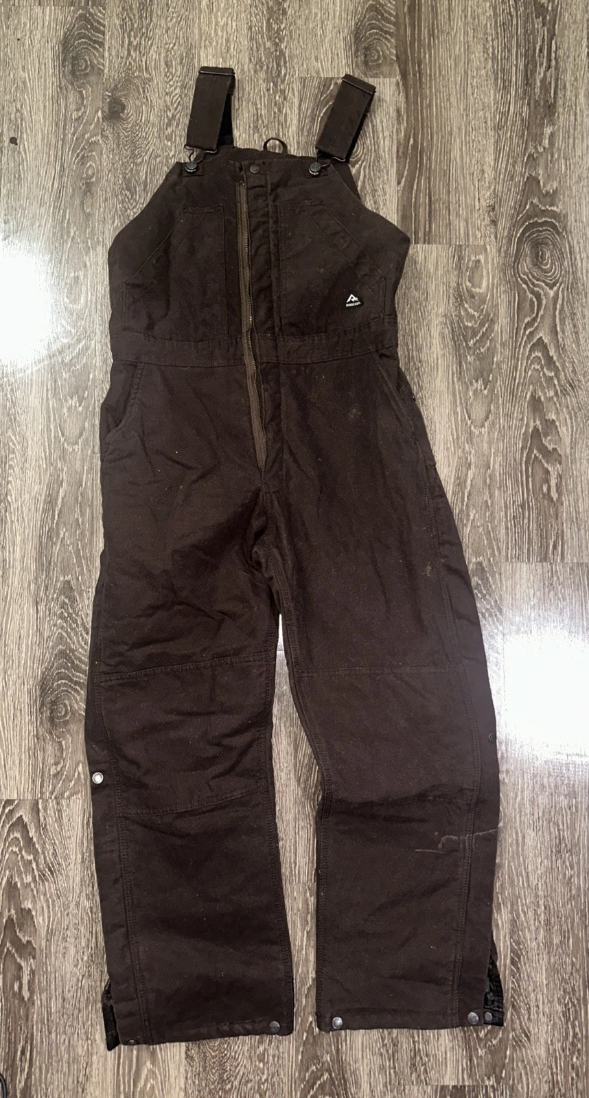 Berne Insulated Bib Workwear Overalls Woman's Medium 8-10 Coverall Brown Quilted
Opens in a new wind