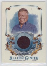 2017 Topps Allen & Ginter Relics A William Shatner #FSRA-WS 7xr
