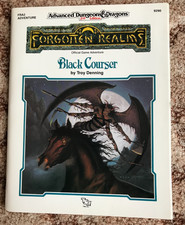 Advanced Dungeons & Dragons AD&D TSR 9290 Black Courser