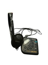 Vintage Sony SRF-M32 FM/AM Walkman Digital Radio MDR-023 Headphones Tested