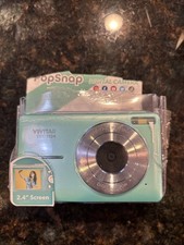 Vivitar Pop Snap Green Vec S124 Digital Camera-Open Bx Tested