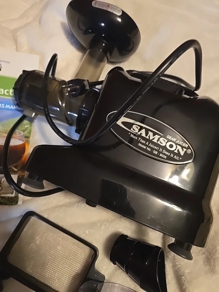 Многоцелевая соковыжималка, кофемолка, кофемолка SAMSON GB-9005 черная с некоторыми насадками - Изображение 2 из 4