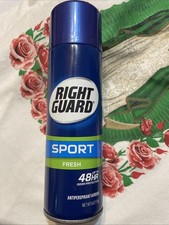 Right Guard Sport Antiperspirant Deodorant 48HR Protection Aerosol Fresh Orig