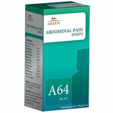 Allen A64 Abdominal Pain Drops 30ml pain in abdomen, colic, weakness,
