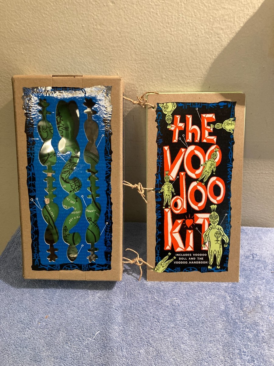 VINTAGE THE VOO-DOO DOLL KIT INCLUDES VOO-DOO DOLL & HANDBOOK READ | eBay VINTAGE THE VOO-DOO DOLL KIT INCLUDES VOO-DOO DOLL & HANDBOOK READ | eBay
