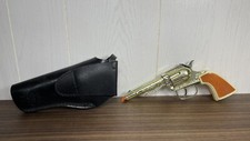 vintage Hubley Gabriel USA Cowboy Toy Cap Guns Revolver Pistols