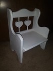 Children's Doll/Stuffed Animal Solid Wood Bench * Great Condition!  — photo 3