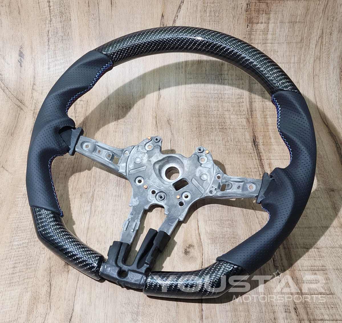 UK STOCK DTM CARBON Leather D type Steering Wheel for BMW M2 M3 M4