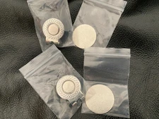 2 PCS GOLF MAGNETIC HAT CLIPS WITH BLANK GOLF BALL MARKER (Free S/H)