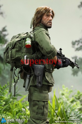 Presale DID V80184 1/6 Vietnam War U.S. Army Colonel James Action Figure Model - Picture 8 of 23