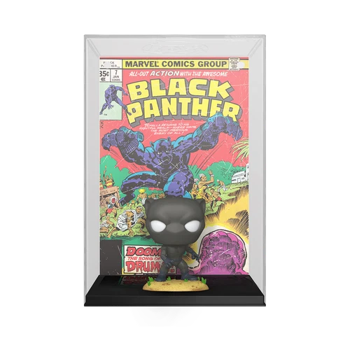 Funko Pop! Comic Book Cover with Case: Marvel - Black Panther #18