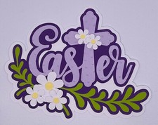 Easter - Handmade Paper Piecing Scrapbook Embellishment Die Cuts