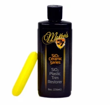 McKee's 37 Plastic Trim Restorer 8oz - car auto truck "Works on any color trim!"