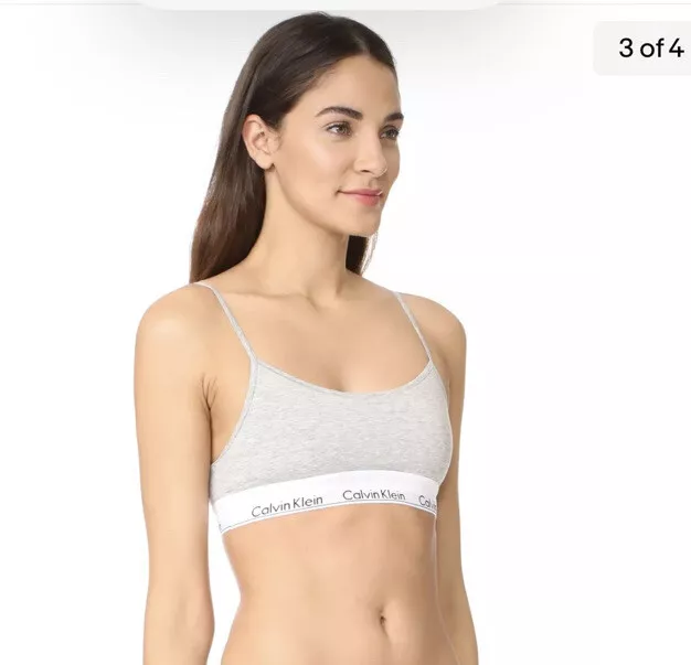 Calvin Klein - Modern Cotton Bralette : Grey