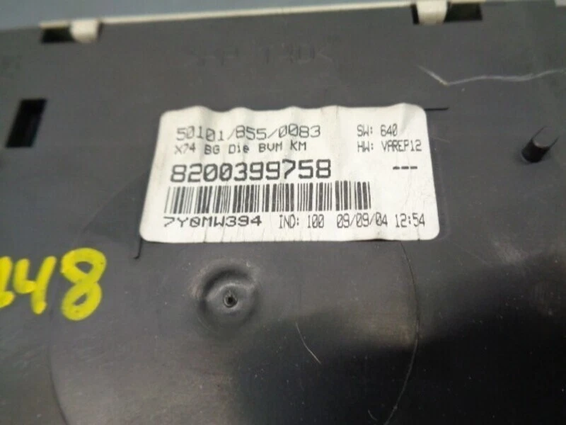 8200399758 cuadro de instrumentos para RENAULT LAGUNA II GRANDTOUR (KG0) 4529171 - Imagen 3 de 3