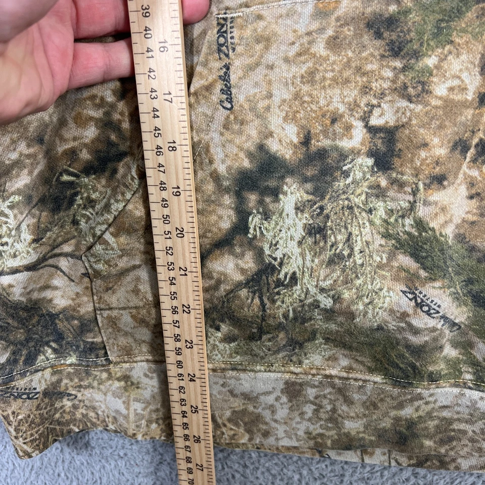 Cabela's Camo Hoodie XL Realtree Camuflaje Patrón Sudadera con Capucha Sudadera 24x26 Foto 2 de 4