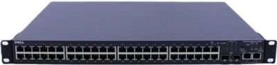 Switch Dell PowerConnect 3448P – 48 Ports PoE 10/100 – Géré – Rackable – Occasion