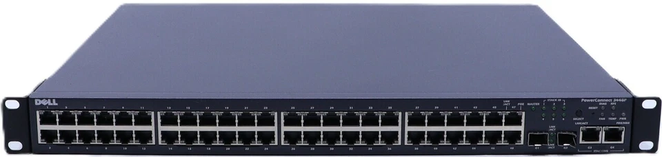 DELL POWERCONNECT 3448P 48-PORT GIGABIT ETHERNET SWITCH - Image 2 of 4