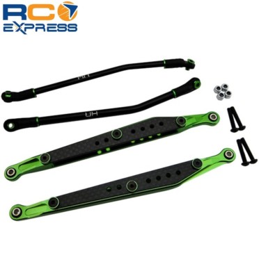 Hot Racing Axial RR10 SMT10 Yeti Aluminum Upper/ Lower Suspension Links AMJ5605