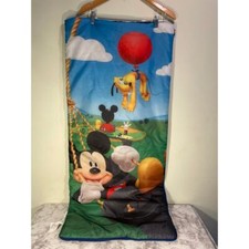 Disney sleeping camping slumber bag.
