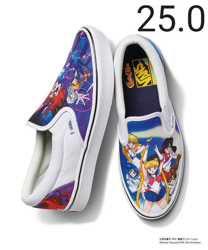 Vans Sailor Moon ComfyCush Slip-On Sneakers Limited Ed 2022