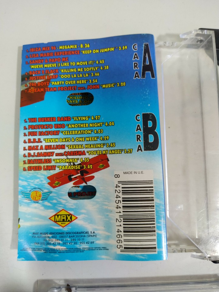 Mix 96 Volume 1 Max Music Cinta Tape Cassette 3T eBay