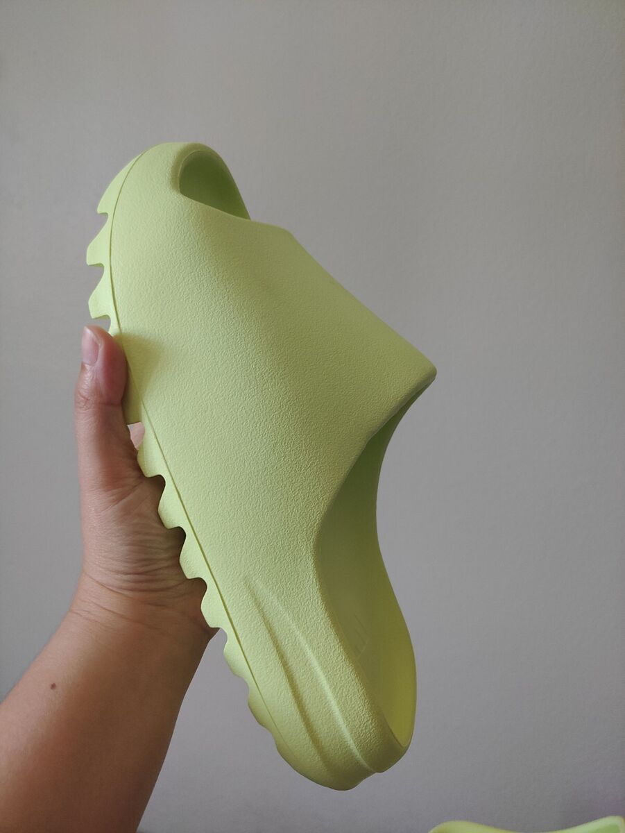 Size 10 - Adidas Yeezy Slide Glow Green (2022 Restock Size 10 - Adidas Yeezy Slide Glow Green (2022 Restock