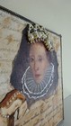 Original One of a Kind Mixed Media Collage Art - Queen Anne & Queen Elizabeth — photo 7