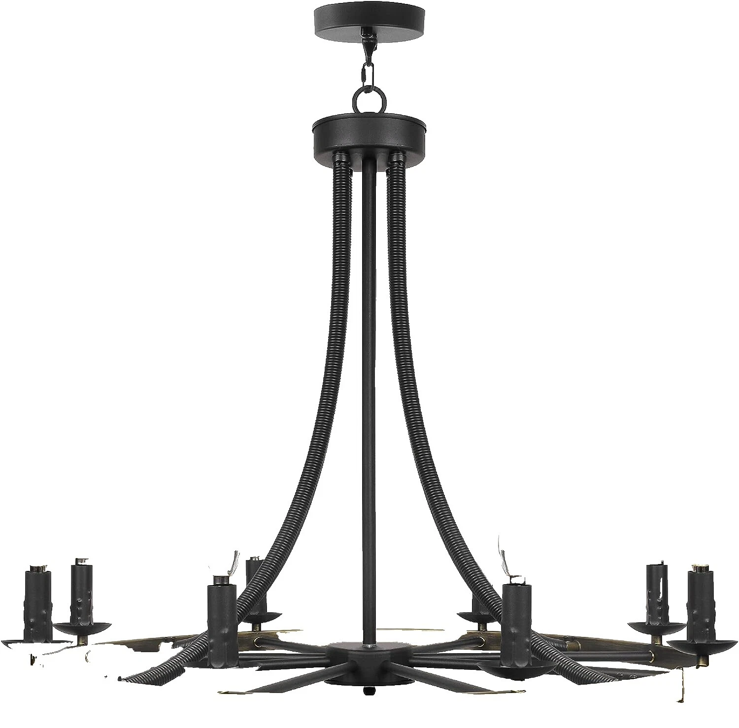 Iron Chandeliers & Ceiling Fixtures