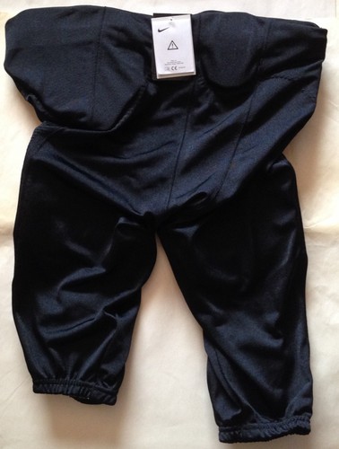 NWT NIKE BOYS FOOTBALL BLACK ATHLETIC PANTS STYLE 378273 SMALL $40 - Picture 3 of 3